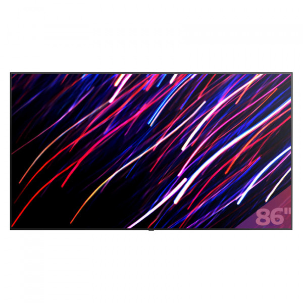 Clear Touch Nio 8615 - 86" Non Interactive Digital Signage - Android 11.0 with Collage and Command