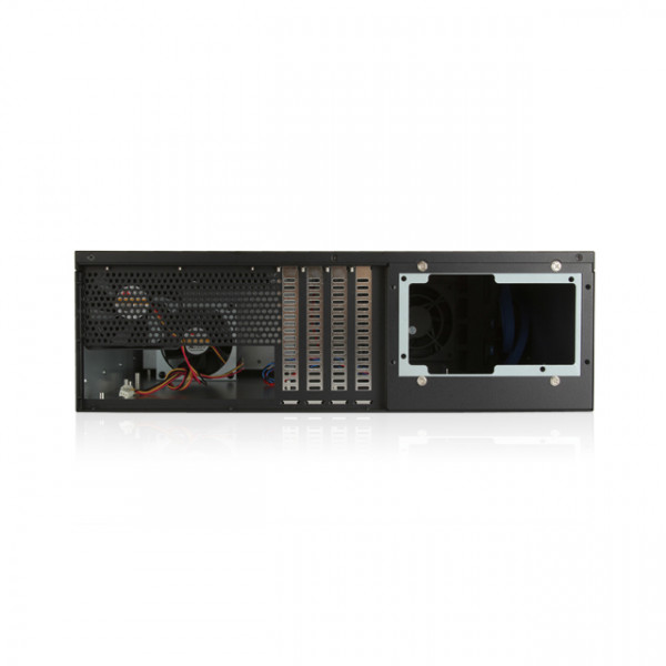 iStarUSA D-350HB-T-SILVER 3U Compact 5x3.5in Bay Hotswap microATX Desktop Chassis