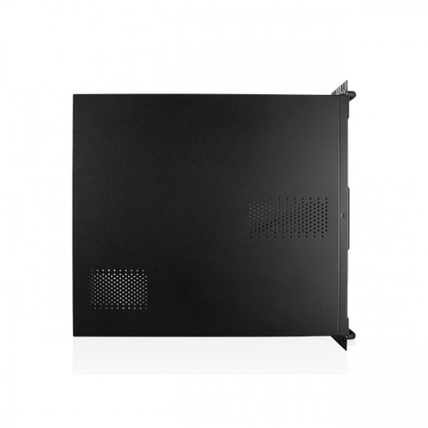 iStarUSA D-380HB-SILVER 3U Compact 8x3.5in Bay Hotswap microATX Chassis