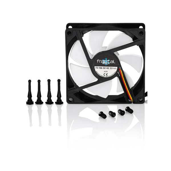 Fractal Design Silent Series R2 92mm 3-Pin Case Fan
