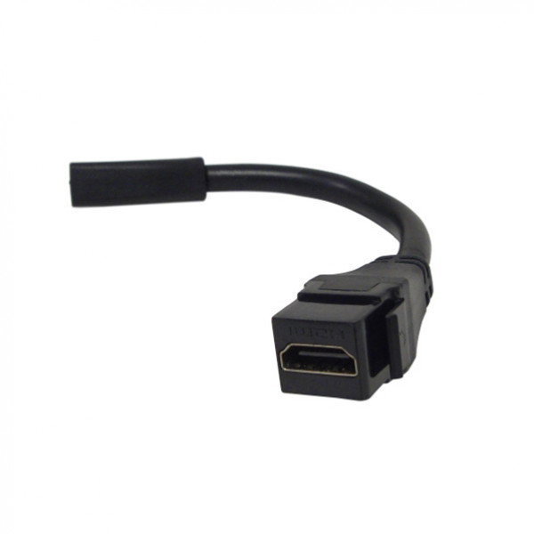 Primus Cable IN1-1789/HDMI/BK HDMI Adapter, Female HDMI to Female HDMI Keystone Insert, Black