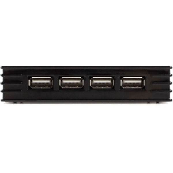 StarTech.com 7 Port Compact USB 2.0 Hub (Black)