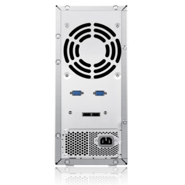 Silver Sans Digital TowerRAID TR8X+ 8-Bay SAS / SATA JBOD Storage Enclosure.