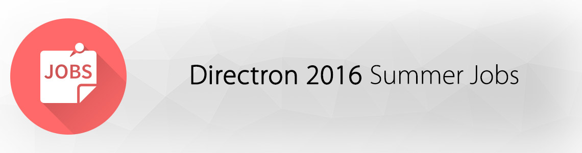 Directron Summer Jobs